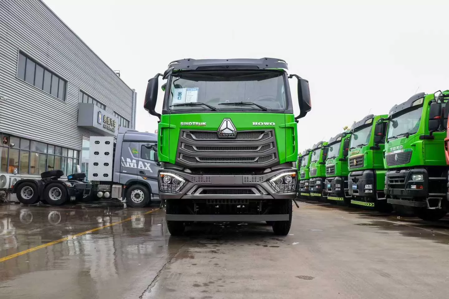 Howo N5 TX 8×4 dump truck China VI emission standard used truck for sale