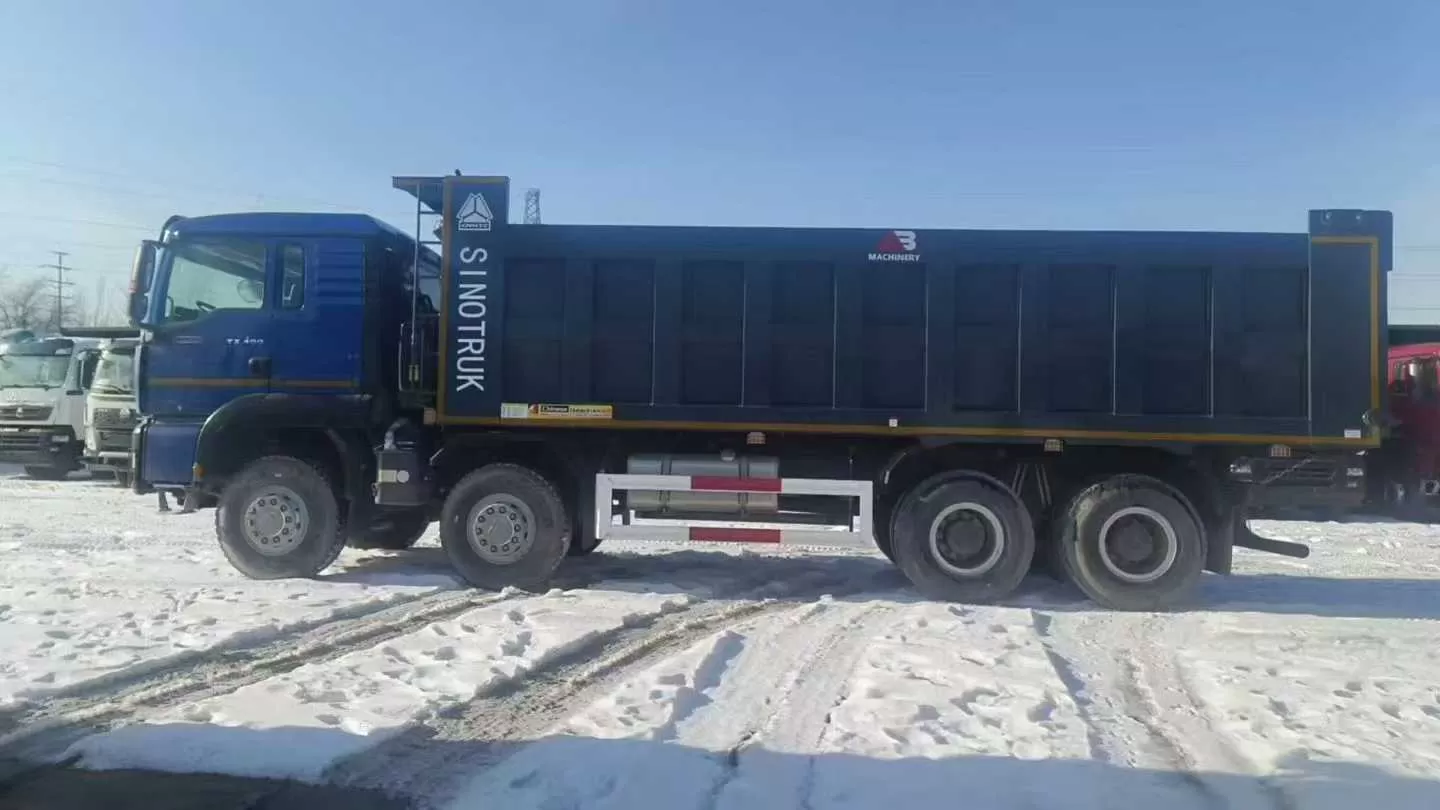 Howo T7H 8×4 Dump Truck (Polar Edition / High-Altitude Cold Edition) - ລົດໃຊ້ຄຸນນະພາບສູງ