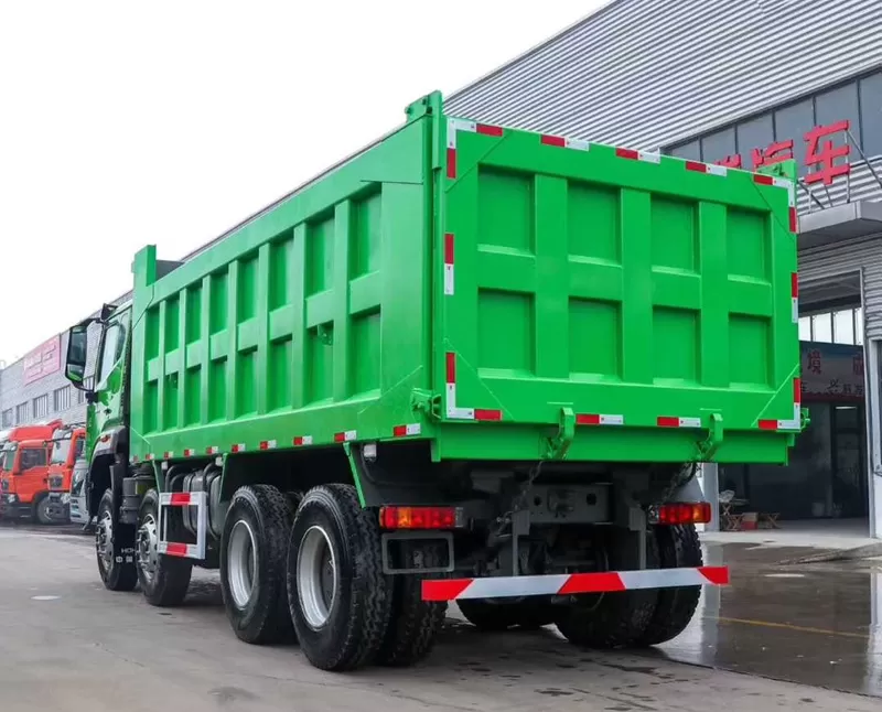 Howo N5 TX 8×4 dump truck China VI emission standard used truck for sale