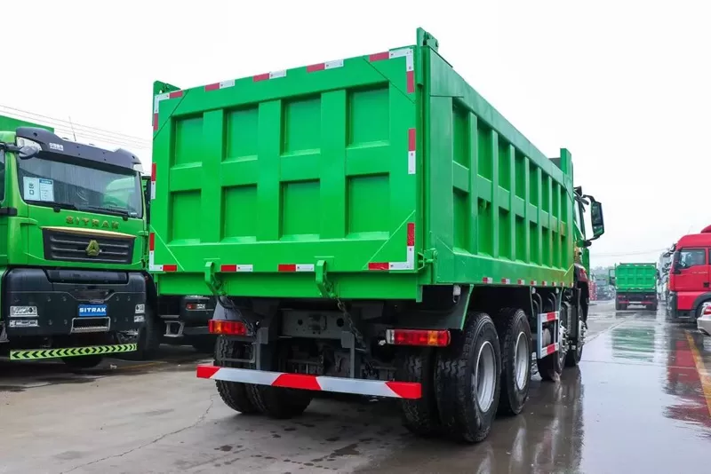 Howo N5 TX 8×4 dump truck China VI emission standard used truck for sale